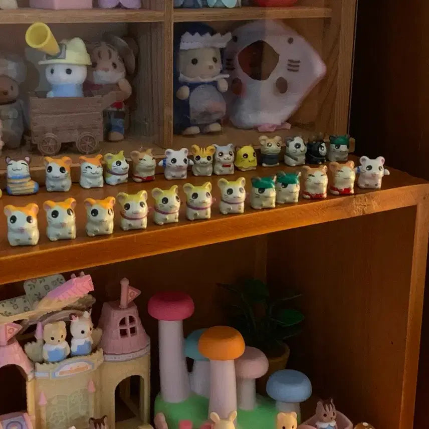[BUNJANG] Hamtaro Mini Figure / 방가방가햄토리 초미니 피규어