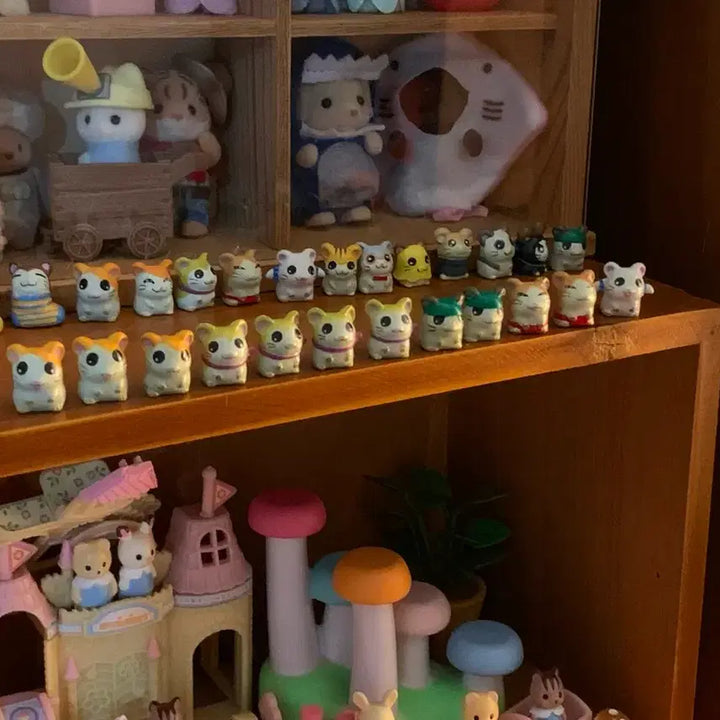 [BUNJANG] Hamtaro Mini Figure / 방가방가햄토리 초미니 피규어