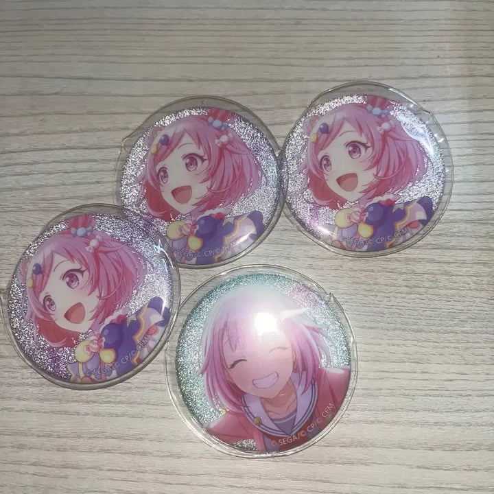 [BUNJANG] Proseka Otori Emu Sword Can Badge Bundle Set / 프세카 오오토리 에무 스오드 캔뱃지 일괄