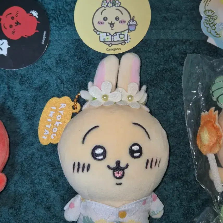 [BUNJANG] Chiikawa Hawaii Usagi Plush / 치이카와 하와이 우사기