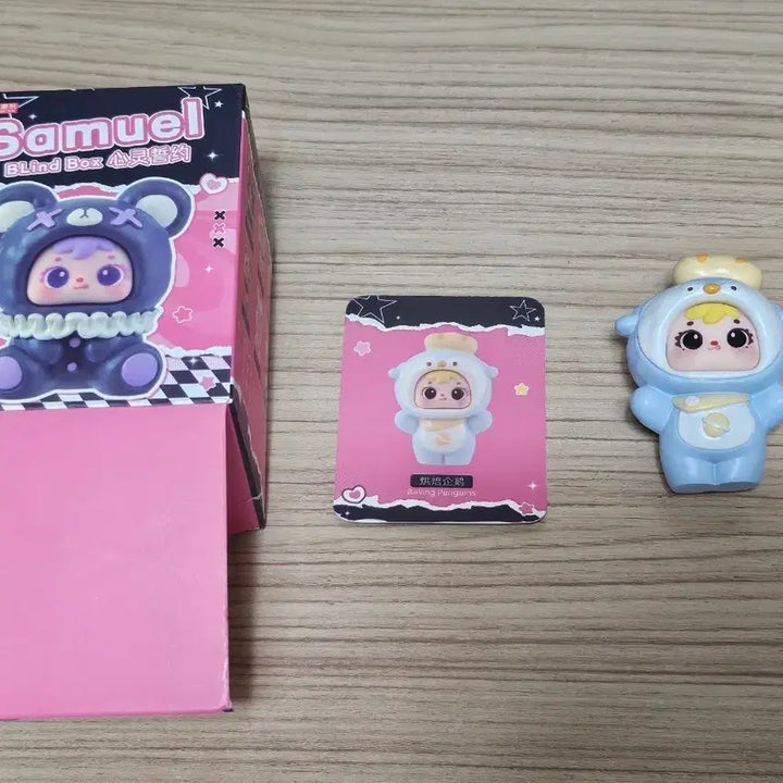 [BUNJANG] Samuel Baking Penguin Figure / 사무엘 베이킹 펭귄 피규어  블라인드 랜덤