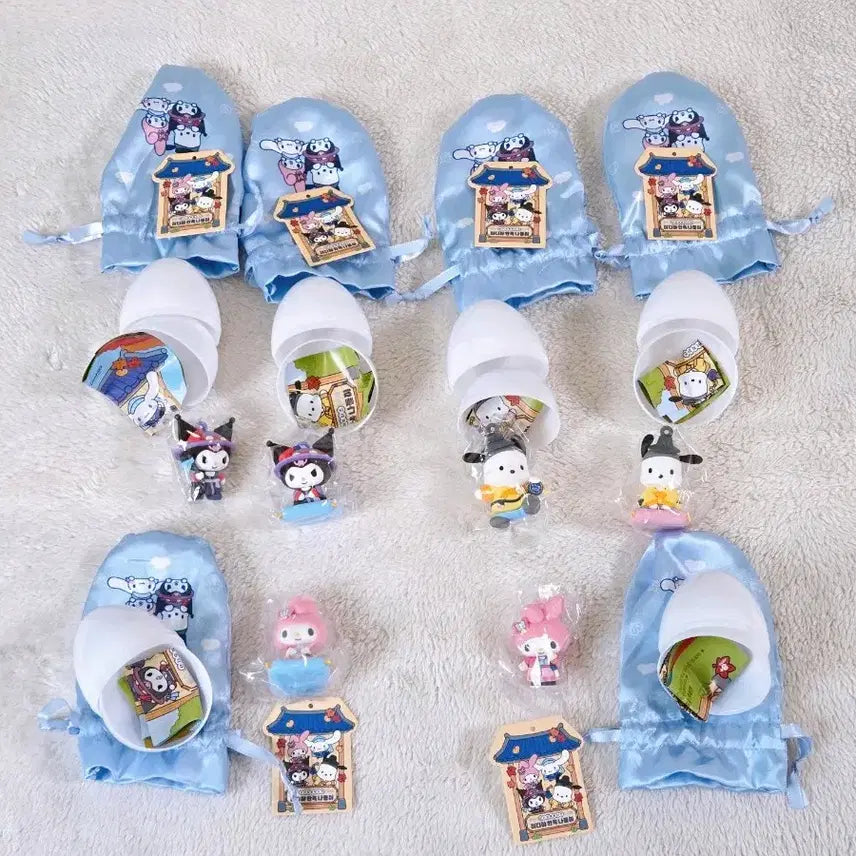 [BUNJANG] Ediya Sanrio Collaboration Figure Magnet Bundle Set / 이디야 산리오 콜라보 피규어 마그넷 포차코 쿠로미 마이멜로디 일괄 양도
