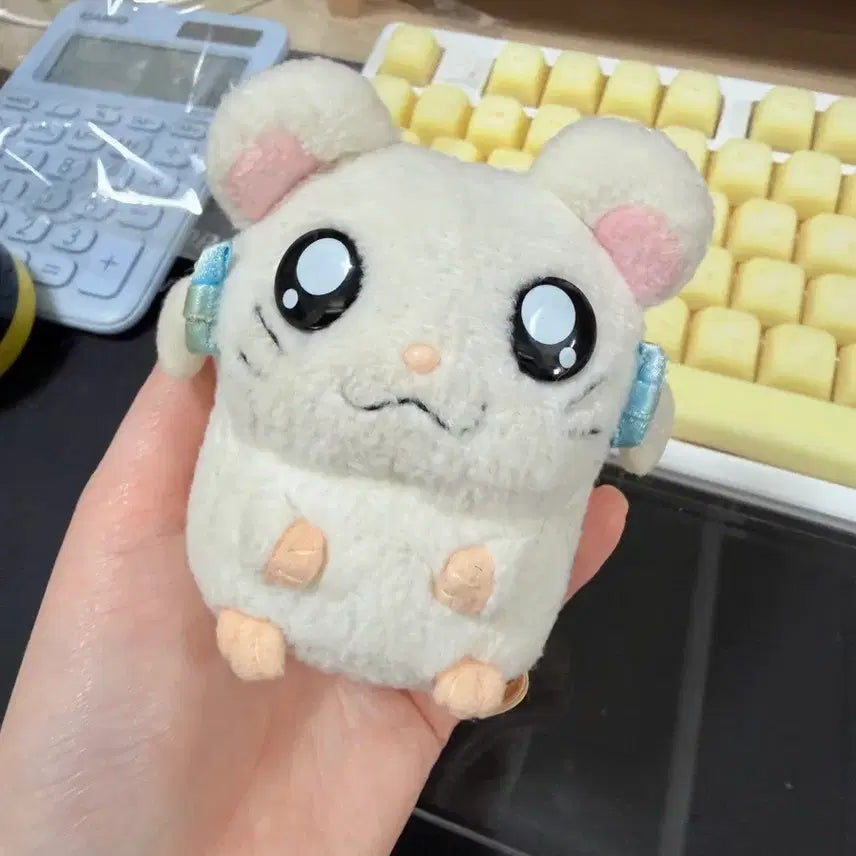 [BUNJANG] Hamtaro Classic Doll with Ribbon / 방가방가햄토리 리본 고전인형