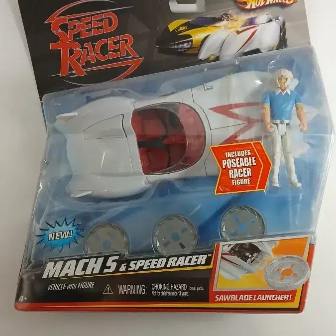 [BUNJANG] Speed Racer Mach 5 Vehicle &amp; Figure Set / 스피드레이서 마하5 피규어