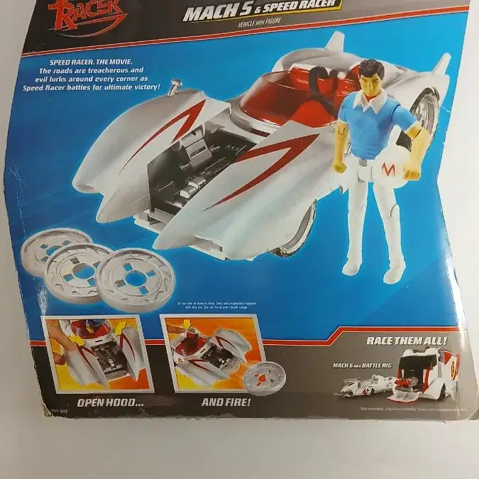 [BUNJANG] Speed Racer Mach 5 Vehicle &amp; Figure Set / 스피드레이서 마하5 피규어