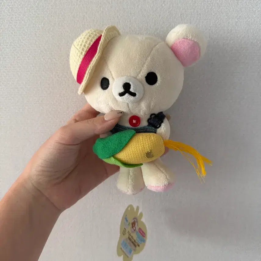 [BUNJANG] Rilakkuma "Kori-Rakkuma" Corn Plush Doll / 코리락쿠마 옥수수 인형