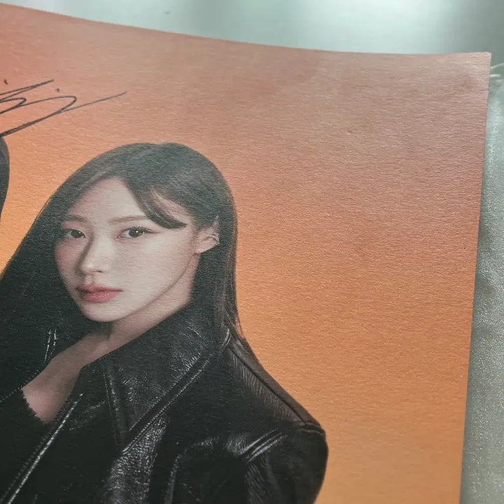 [BUNJANG] Aespa Autographed Poster / 에스파 미쟝셴 친필 사인 포스터