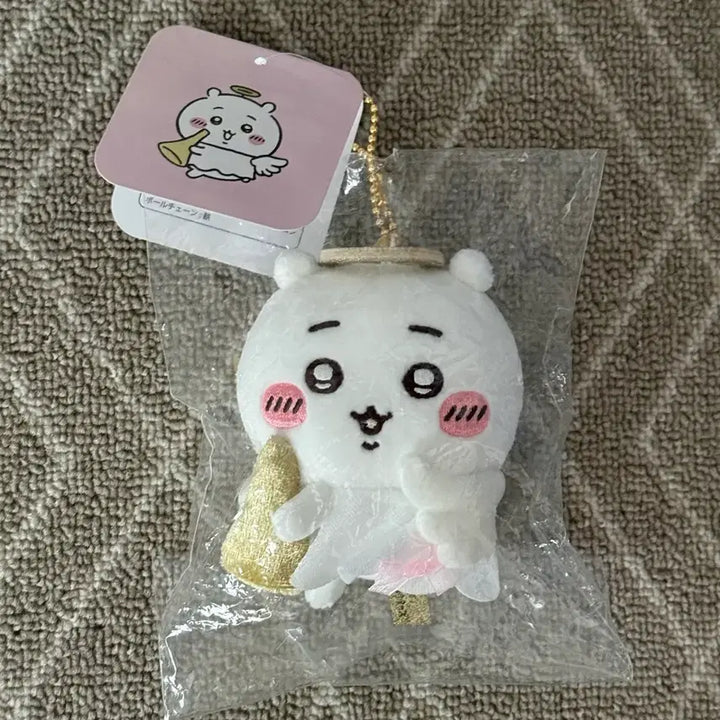 [BUNJANG] Chiikawa Angel Mascot Keychain / 엔젤 치이키와 마스코트 키링