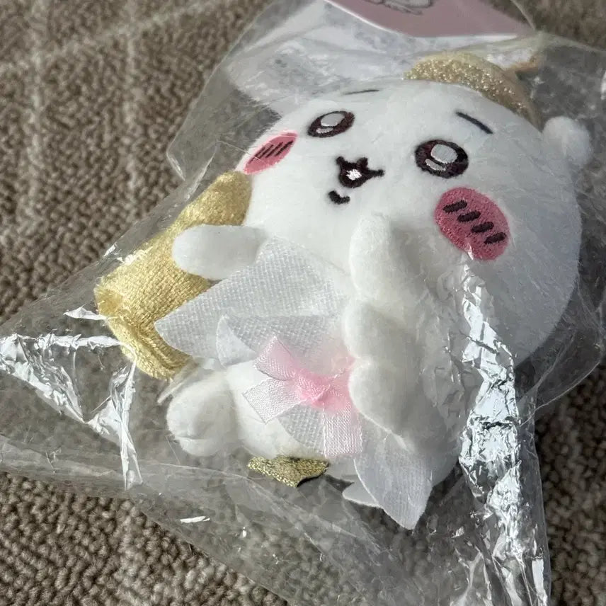 [BUNJANG] Chiikawa Angel Mascot Keychain / 엔젤 치이키와 마스코트 키링