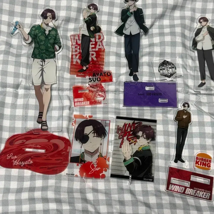 [BUNJANG] WINBRE S.O Hayato Acrylic Stand Bundle Set / 윈브레 스오 하야토 아크릴 스탠드 일괄