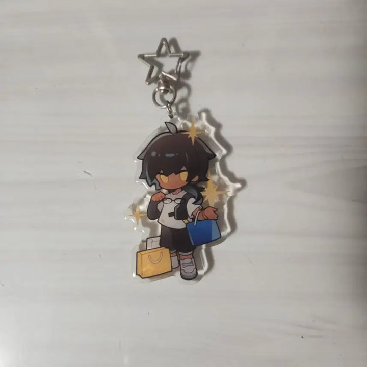 [BUNJANG] Arknights Thorns Acrylic Keychain (Unofficial Goods) / 명일방주 명방 쏜즈 아크릴 키링 비공식 굿즈