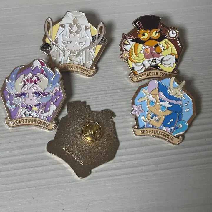 [BUNJANG] Cookie Run Kingdom Pin Badge Set / 쿠키런킹덤 핀뱃지 5종