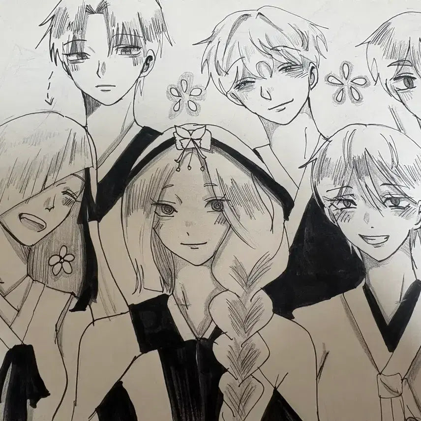 [BUNJANG] Custom Hand-Drawn Commission / 손그림 커미션