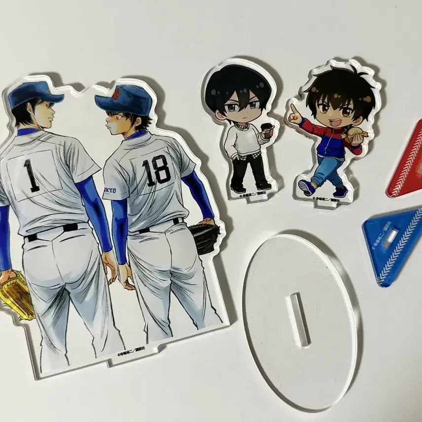 [BUNJANG] Daiya No Ace Furuya Sawamura Acrylic Bundle Set / 다이에이 후루야 사와무라 아크릴 일괄