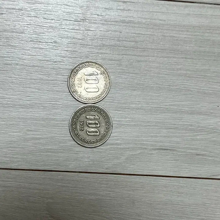 [BUNJANG] Vintage Korean 100 Won Coins (1982, 1975) / 옛날 동전