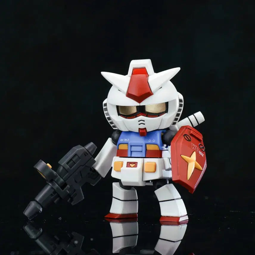 [BUNJANG] 404Mowan Desktop V Operation 3-Type Plastic Model Set (First Gundam, Guncannon, Guntank) / [예약] 404모완 데스크탑 V작전 3종 프라모델 세트 (퍼스트건담, 건캐논, 건탱크)