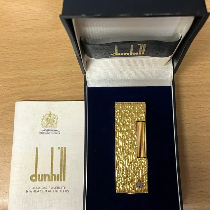 [BUNJANG] Dunhill Gold Lighter / 던힐 라이터 dunhill 라이타 금장라이터