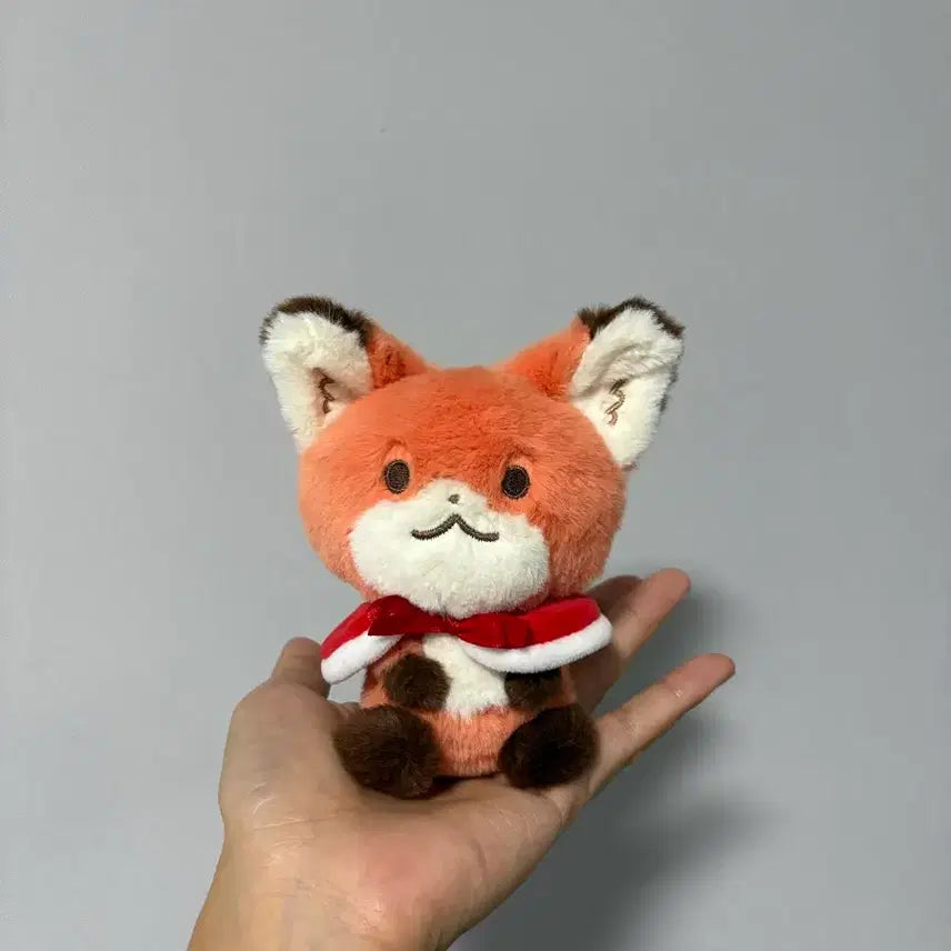 [BUNJANG] Bosongyi Bobosong Fox Keychain Plush / 보송이 보보송 여우 키링인형