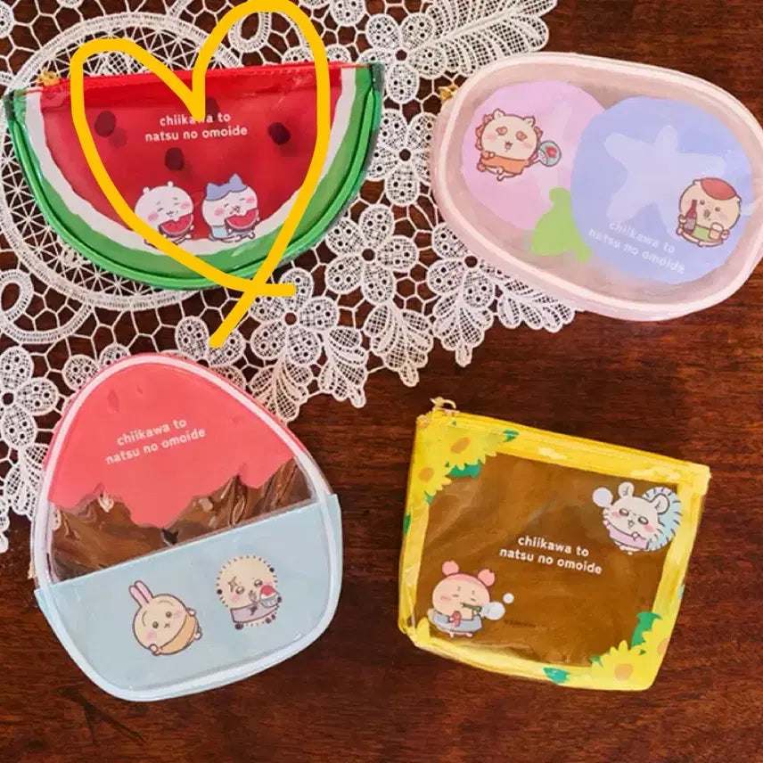 [BUNJANG] Chiikawa Summer Lottery Pouch / 치이카와 여름쿠지 파우치