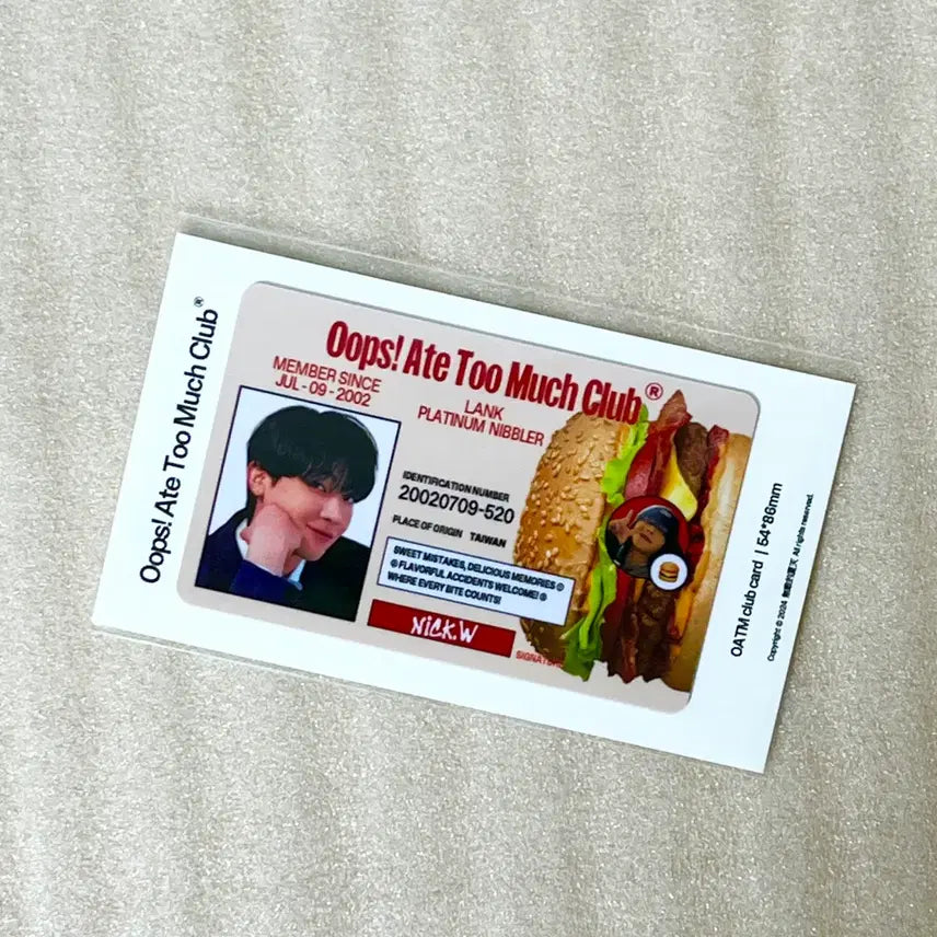 [BUNJANG] &amp;TEAM Nicholas Lucky Draw ID Card / 앤팀 니콜라스 니코 생카 생일카페 무적의 여름 비공굿 굿즈 럭드 럭키드로우 ID카드 아이디카드