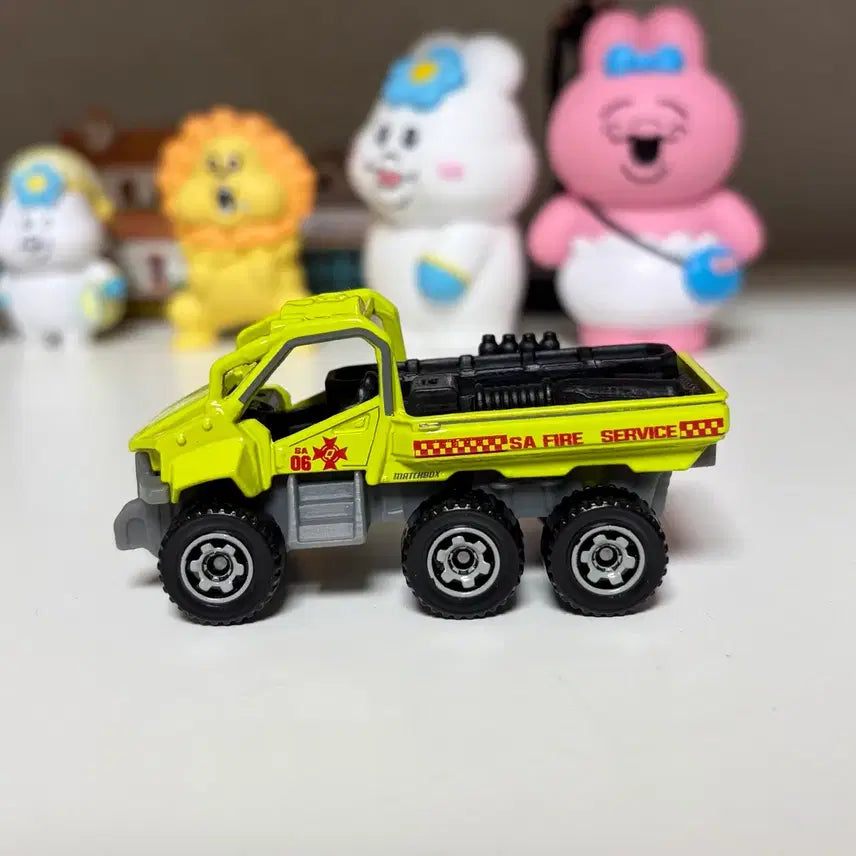 [BUNJANG] Matchbox SA Fire Service Fire Truck Minicar Diecast / 매치박스 SA 파이어 서비스 소방차 트럭 미니카 다이캐스트