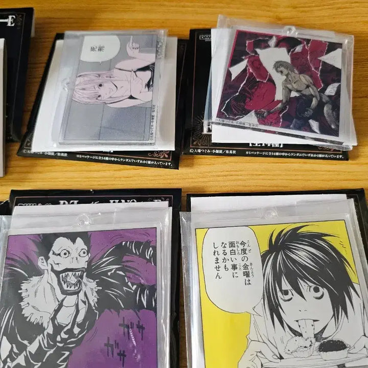 [BUNJANG] Death Note DMM Lottery Set Acrylic Keyring (8 Types) / (일괄)데스노트 쿠지  E상 아크릴 키링 8종