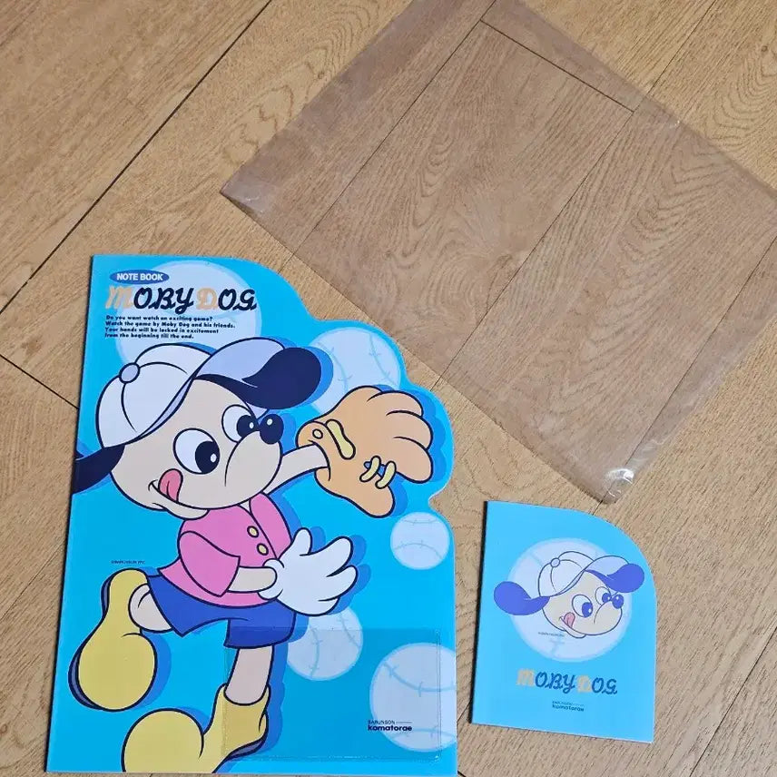[BUNJANG] Kkoma Ttora Moby Dog Notebook / [고전문구] 꼬마또래 모비독 Moby Dog 공책