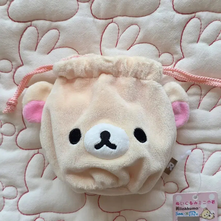 [BUNJANG] Rilakkuma Korilakkuma Pouch / 고전 코리락쿠마 조리개파우치(2013)