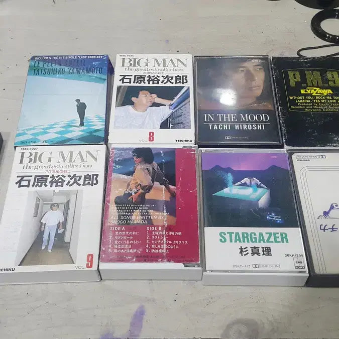 [BUNJANG] Japanese Pop Music Tapes Bundle Set (8 Tapes) / 일본 가요 테이프 8개 일괄