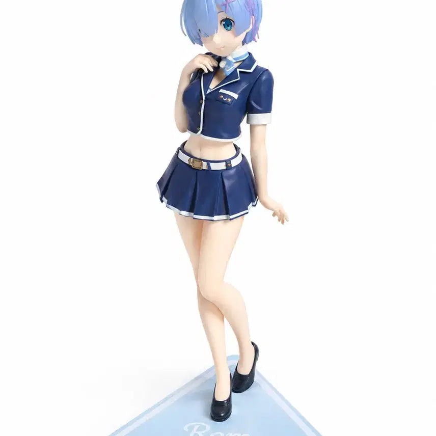 [BUNJANG] Re:Zero Rem Flight Attendant Figure / 레어) 리제로 렘 승무원 피규어