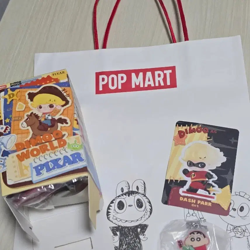 [BUNJANG] POP MART Disney Pixar Series Dashi Figure / 팝마트 디무 픽사 시리즈 피규어 대쉬