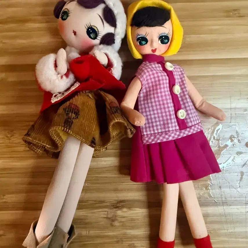 [BUNJANG] 1960s-1970s Vintage Retro Pose Doll / 배송비 포함!! 1960~1970년대 빈티지 레트로 문화인형 , 포즈 인형(Pose Doll)
