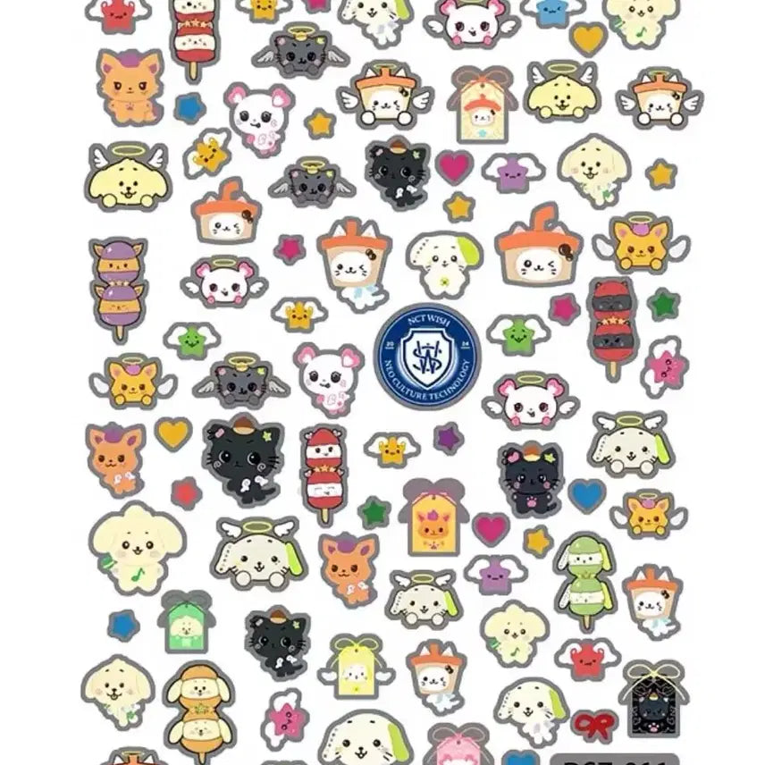 [BUNJANG] NCT WISH Unofficial Goods Sticker Bundle Set / 엔시티 위시 비공굿 스티커