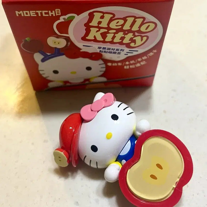 [BUNJANG] Sanrio Hello Kitty Apple Beret Character Figure / 사과 키티 히퍼 새제품 정품