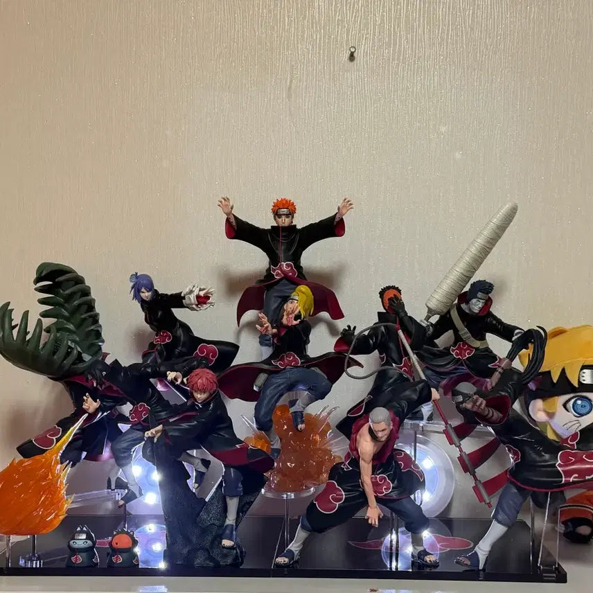 [BUNJANG] Akatsuki 9-Piece Set with Exclusive Stand / 아카츠키 9종 + 전용 받침대