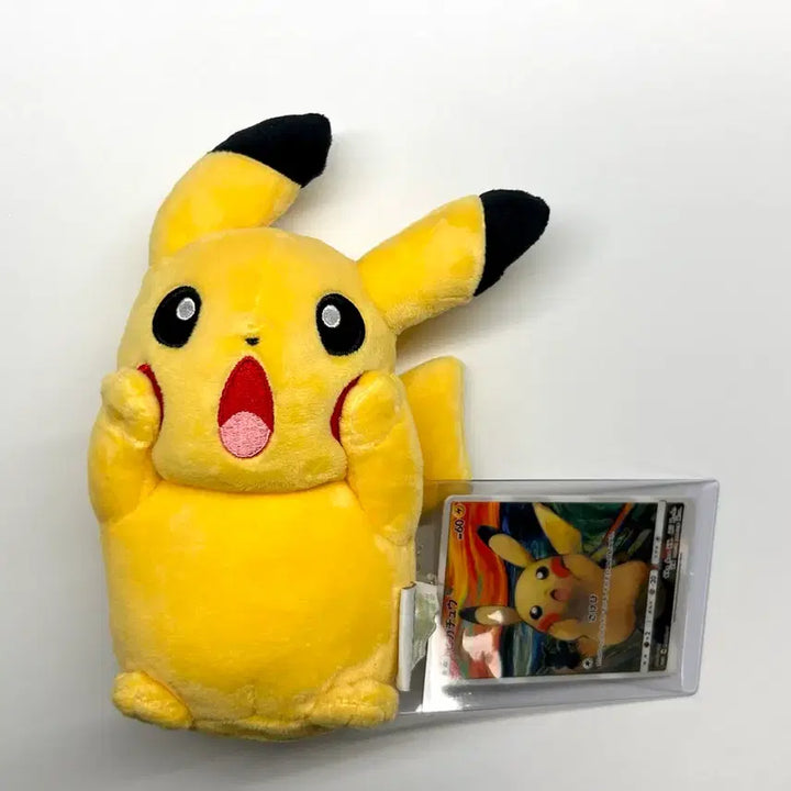 [BUNJANG] Limited Edition Pokemon Munch Pikachu Doll / 포켓몬스터 뭉크 피카츄 한정판 인형 (택 A급) 판매 (카드팩,피카츄 피규어 서비스)
