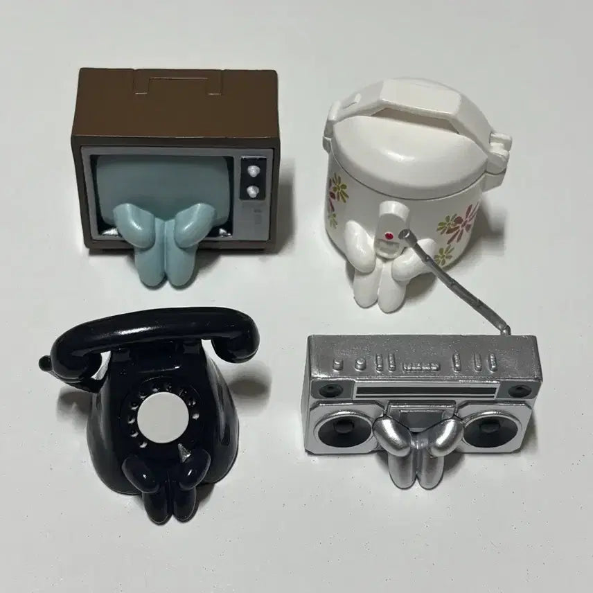 [BUNJANG] Machi Bowkke Retro Appliance 4-Item Bundle Set (Sealed) / 마치보우케 가전의경우4종일괄(미개봉)