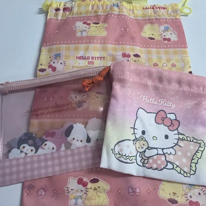 [BUNJANG] Sanrio Pouch Bundle Set / 산리오 파우치 일괄