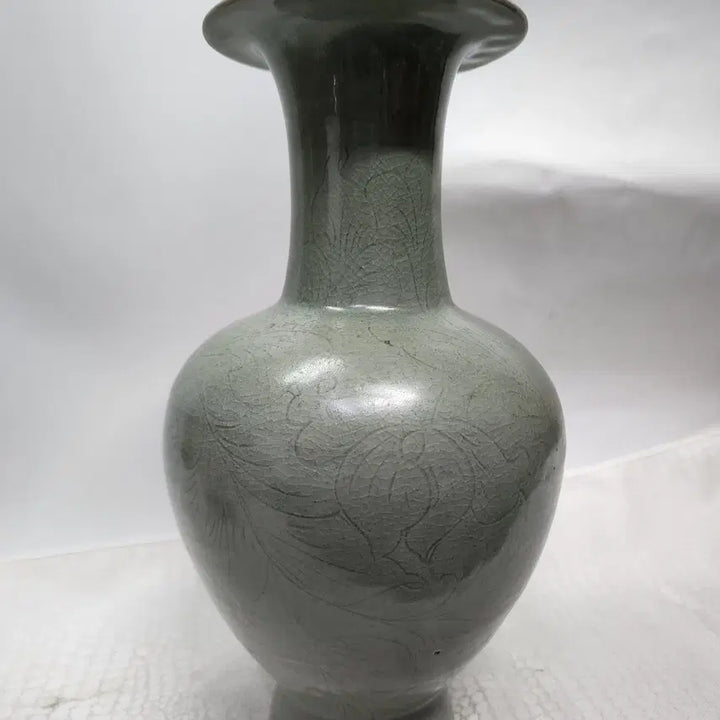 [BUNJANG] Doam Ji Sook-tak Celadon Vase / 도암 지순탁 청자 화병 도자기 꽃병