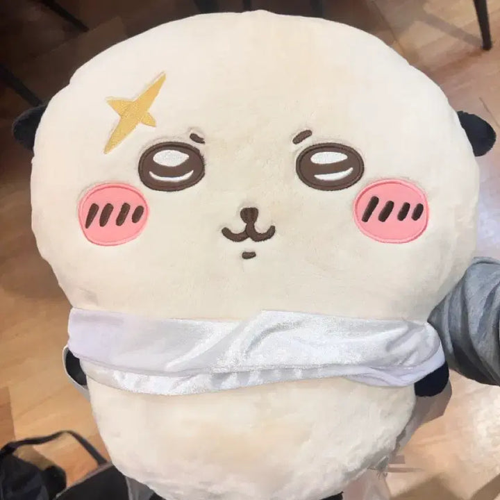 [BUNJANG] Chiikawa Racco Big Plush Doll 45cm / 네고 가능)치이카와 랏코 빅 누이 인형 45cm