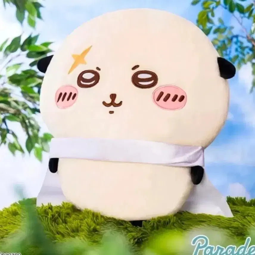 [BUNJANG] Chiikawa Racco Big Plush Doll 45cm / 네고 가능)치이카와 랏코 빅 누이 인형 45cm