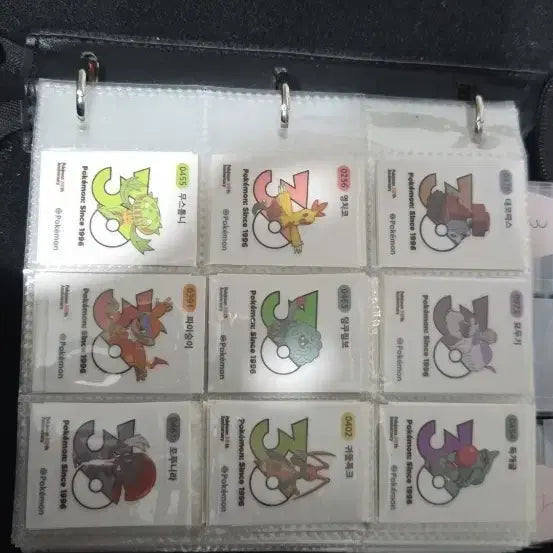 [BUNJANG] Pokemon Stickers 30th Anniversary Season 6 / 무배가능 포켓몬 띠부씰 30주년 시즌6