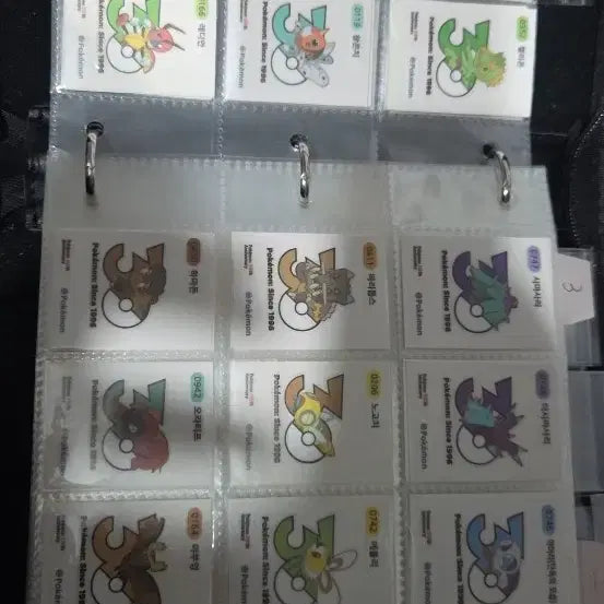 [BUNJANG] Pokemon Stickers 30th Anniversary Season 6 / 무배가능 포켓몬 띠부씰 30주년 시즌6