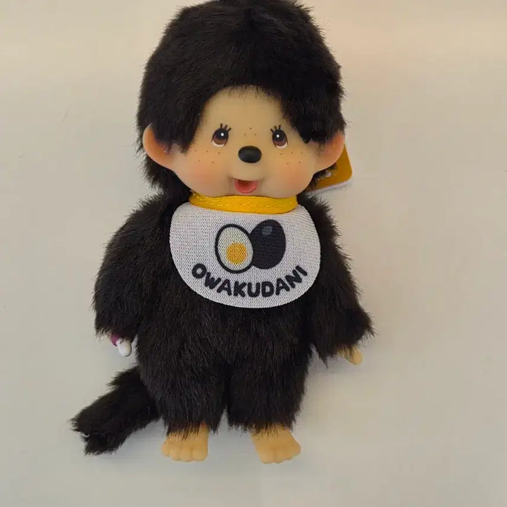 [BUNJANG] Regional Limited Black Egg Monchhichi Doll Keychain / 정품) 지역한정 검은계란 인형 키링
