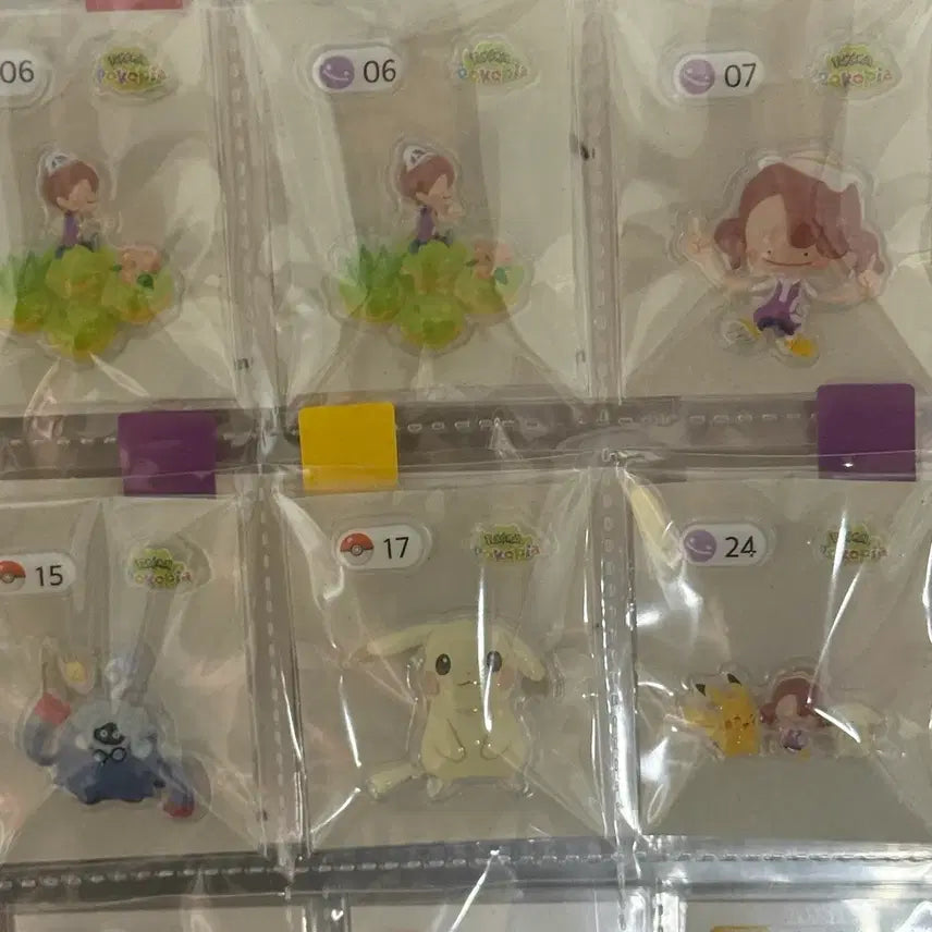 [BUNJANG] Pokemon Pocopia Bong Bong Stickers / 포켓몬 포코피아 봉봉스티커 01,06,07,08,12,15,17,24번 판매합니다