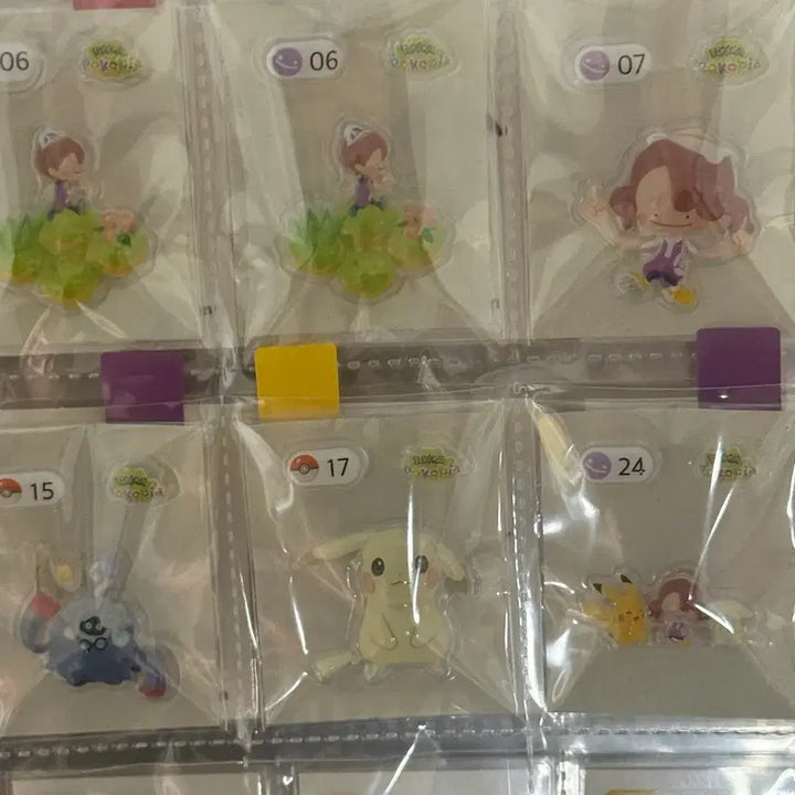 [BUNJANG] Pokemon Pocopia Bong Bong Stickers / 포켓몬 포코피아 봉봉스티커 01,06,07,08,12,15,17,24번 판매합니다