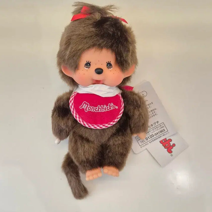[BUNJANG] Authentic Original Monchhichi Girl Basic Monchhichi Doll / 정품)오리지널 몬치치 여아 기본몬치치 인형