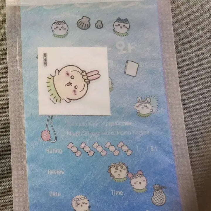 [BUNJANG] Chikawa Original Ticket + Usagi Ttibusil / 메가박스 오리지널 치이카와 티켓+띠부실(우사기)