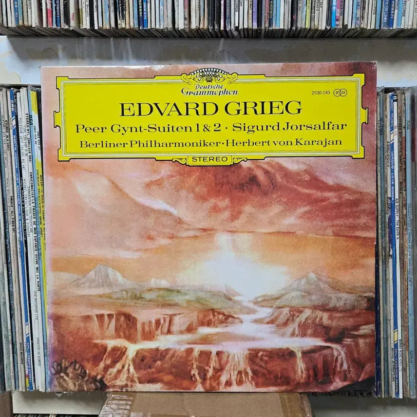 [BUNJANG] Edvard Grieg Peer Gynt Suites 1&amp;2 / Siegfried Jerusalem LP / 클래식) 에드바르 그리그 페르 귄트 모음곡 1&amp;2 / 지그프리트 요르드살파르 LP