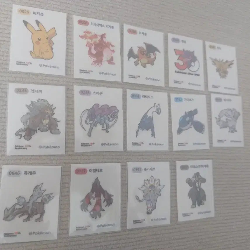 [BUNJANG] Pokemon Sticker Collection Series 5 / 포켓몬 띠부씰 시즌5
